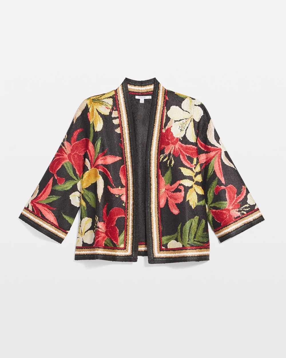 Travelers™ Collection Tropical-Lily Crushed Jacket | Chico's
